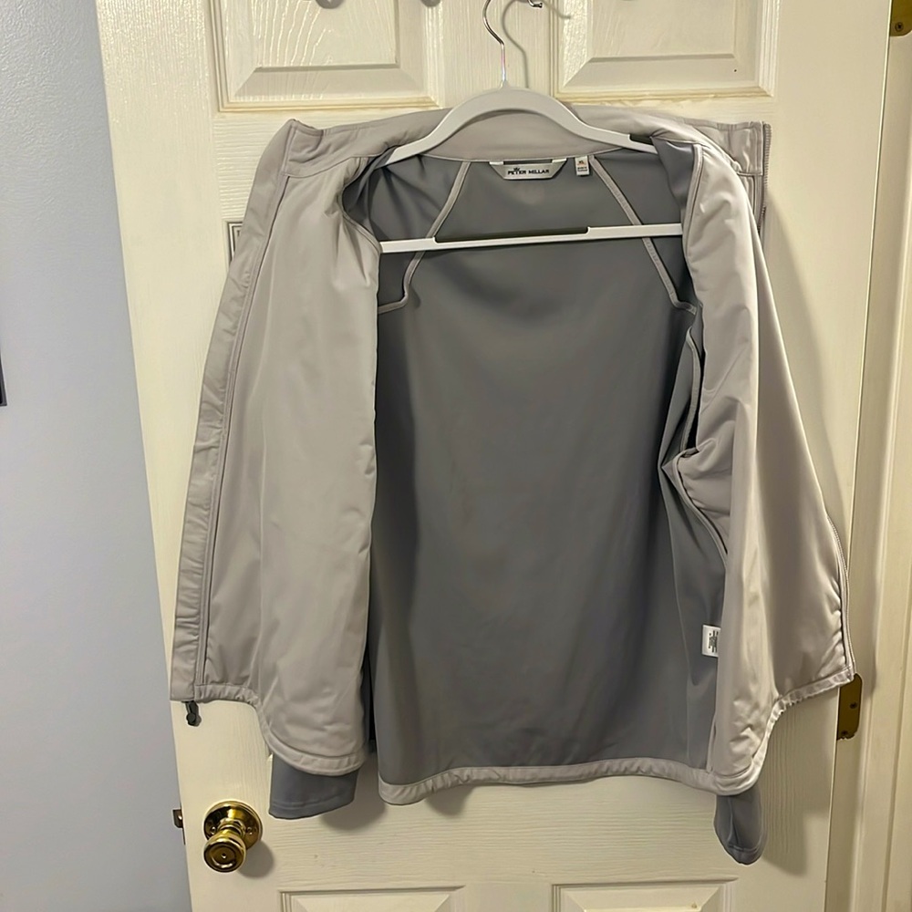 Peter Millar Gray Performance Jacket - image 5